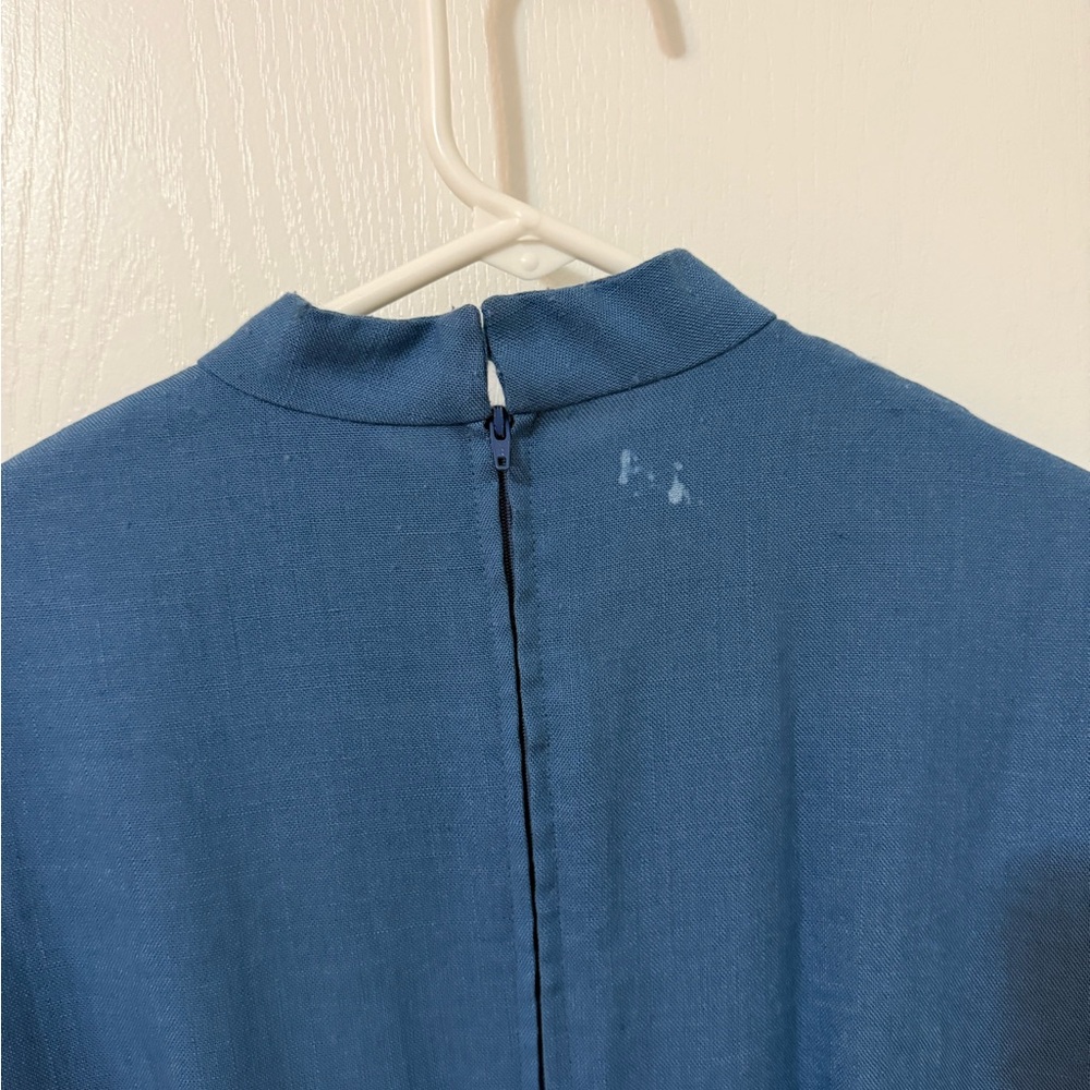Blue Well Made Sturdy Women’s Pilgrim Costume - Picture 5 of 5